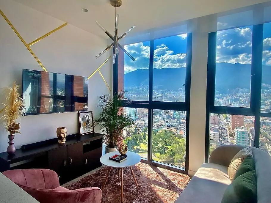 Departamento Con Una Vista Espectacular Parque La Carolina Quito Apartment