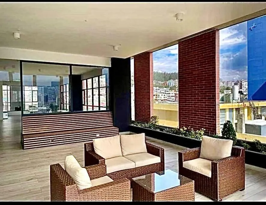 Departamento Con Una Vista Espectacular Parque La Carolina Quito